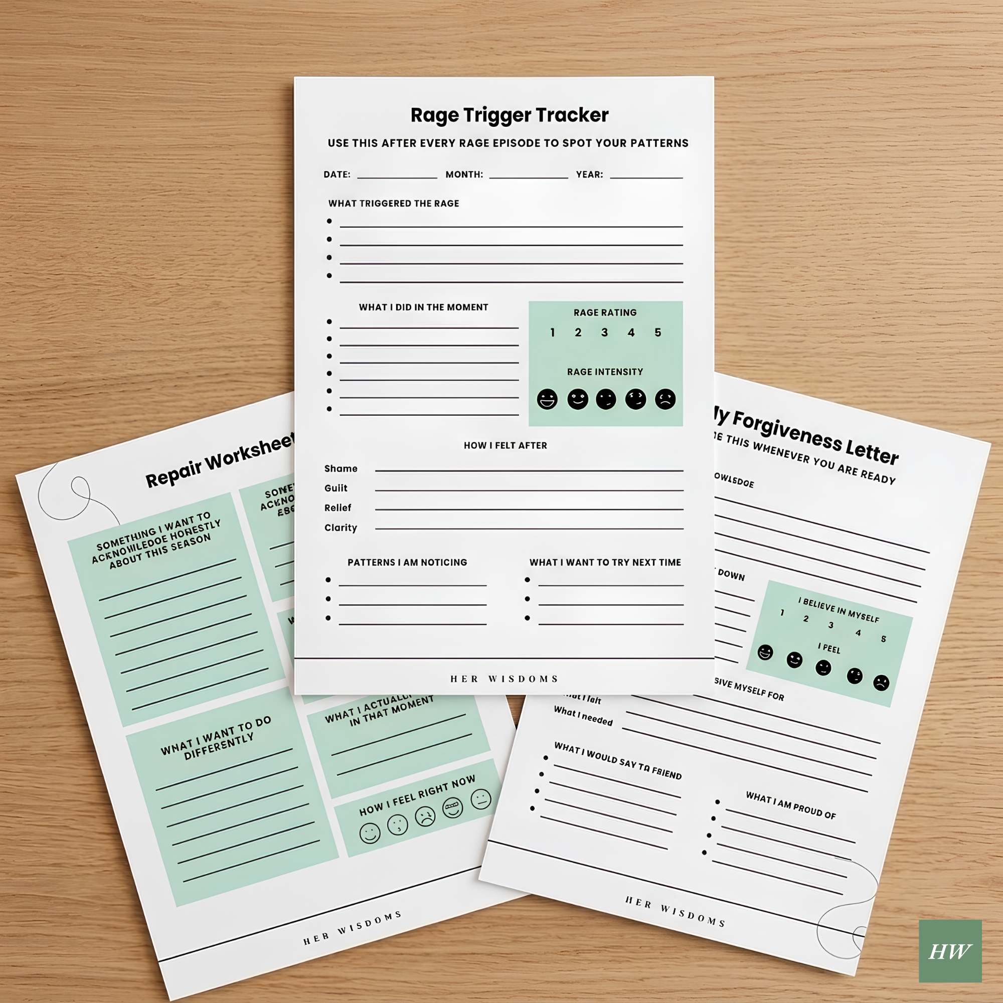 Postpartum Rage & The Unspoken Truth Guide Three (PDF)