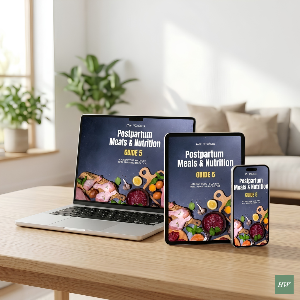 Postpartum Meals & Nutrition Guide Five (PDF)