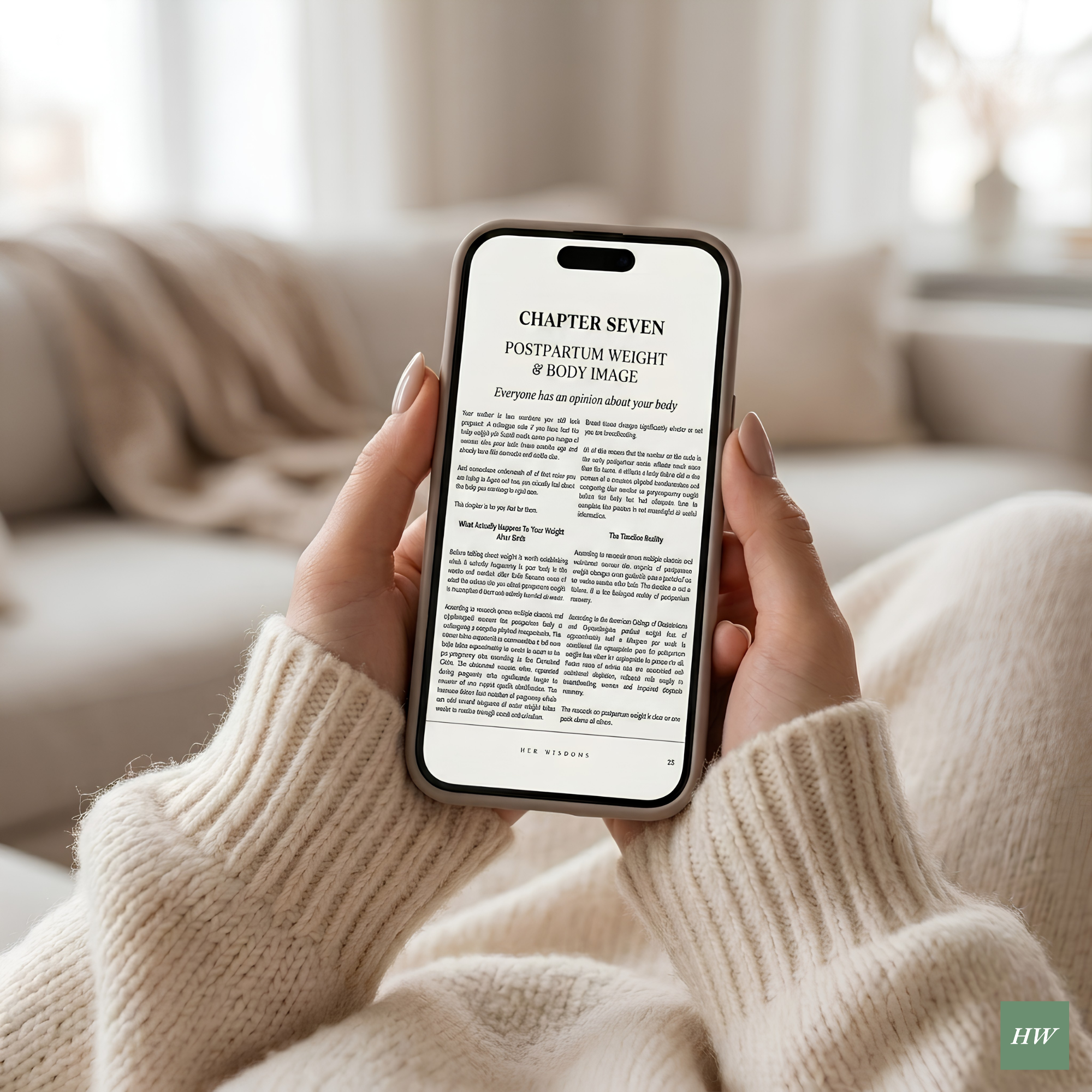 Postpartum Body Changes Guide Six (PDF)
